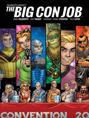 cover image of Palmiotti and Brady's The Big Con Job